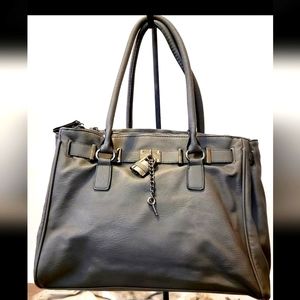 Aldo Gray Faux leather tote